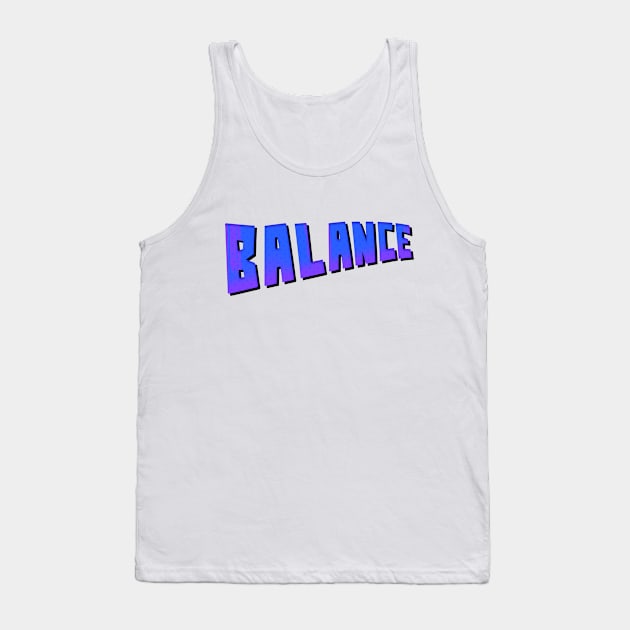 Balance Tank Top by stefy